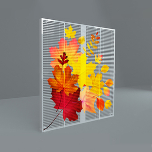 Pantalla LED Transparente para Ventana de Vidrio, Diseño de Pájaro de Origami Colorido, Pantalla Publicitaria de Pared para Interiores, Brillo de 5000 cd, 1080P - Product Image 3