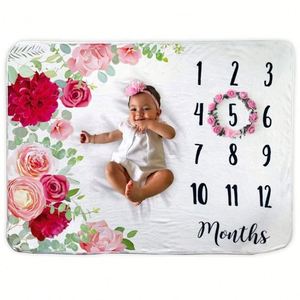 Couverture personnalisée avec logo imprimé pour bébé, couverture photo pour garçons et filles, cadeaux de naissance, couverture en polaire douce de qualité supérieure - Product Image 3
