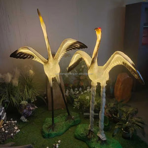 Lámpara LED con diseño de garza para exteriores, decoración para festivales, IP65, para iluminación de jardines, parques y paisajes. - Product Image 1