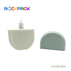 ขวดบีบครีมกันแดดสีฟ้าอ่อนพลาสติกขนาด 50 มล. - Product Image 4