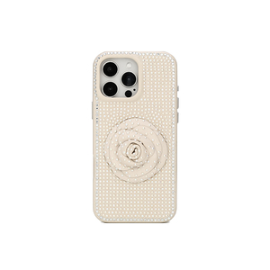 Funda de Teléfono Móvil de Alta Gama ZENOS, Personalizada, de Cuero PU, con Diseño de Rosas y Diamantes, Hecha a Mano, para la Serie - Nueva - Product Image 3