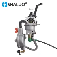 Kit de conversion de carburateur à double alimentation GPL pour générateur à essence 5KW 6.5KW 188F 190F 13HP