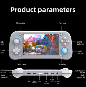 Consola de Videojuegos Portátil XF43, Consola de Juegos Retro, Consola de Juegos Portátil Retro Mini - Product Image 6