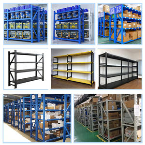Verstellbare Stahl-Metall-Regal regale Korrosions schutz Garage Warehouse <span class=keywords><strong>Storage</strong></span> Stacking Racks Regale - Product Image 5