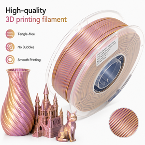 Filament d'impression 3D PLA Soie Bicolore 2,85 mm 250 g pour impressions décoratives – Lot en vrac en carton - Product Image 3