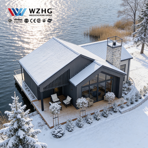 Energy Efficient Modular <b>Villa</b> Double Wing for Tiny Home Customized ISO 9001 - Product Image 1