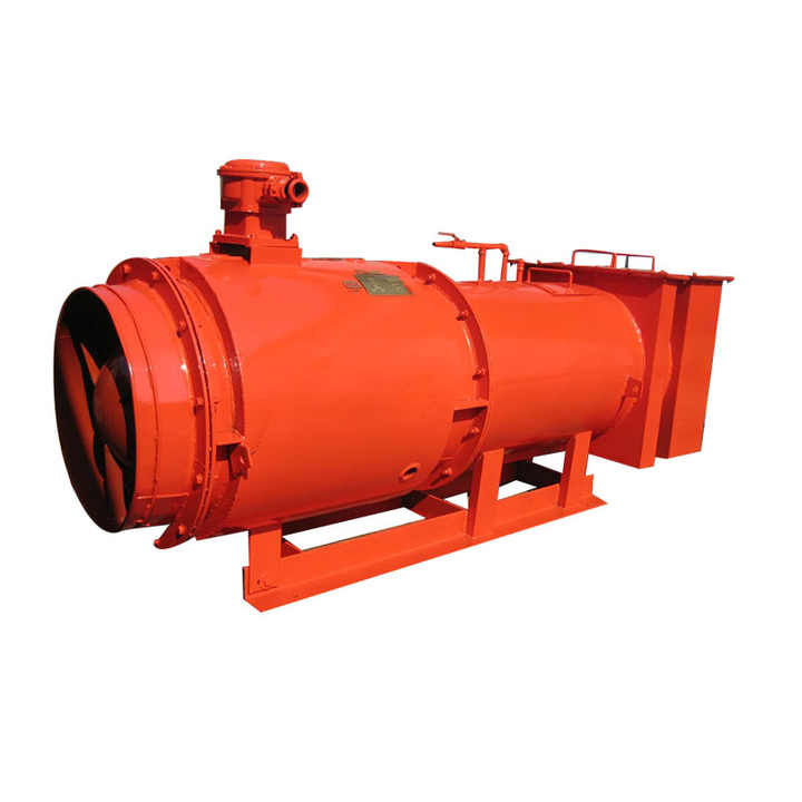 Coal Dust-Control Fan Underground Shaft Flow Fan Axial Partial Flow Fan ...