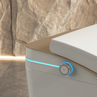 Nouveau design CUPC Intelligent cuvette de toilette pied capteur automatique chasse électronique toilette intelligente