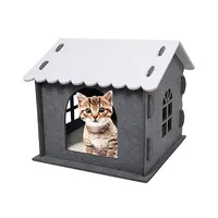 Upin Amazon Top-Seller Hund Katze Kleintier Haustier Haus Filz Katze nach Hause abnehmbares Haus