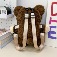 Sac à dos ours en peluche pour enfants Soft Rose Super Soft avec couette en coton PP pour enfants