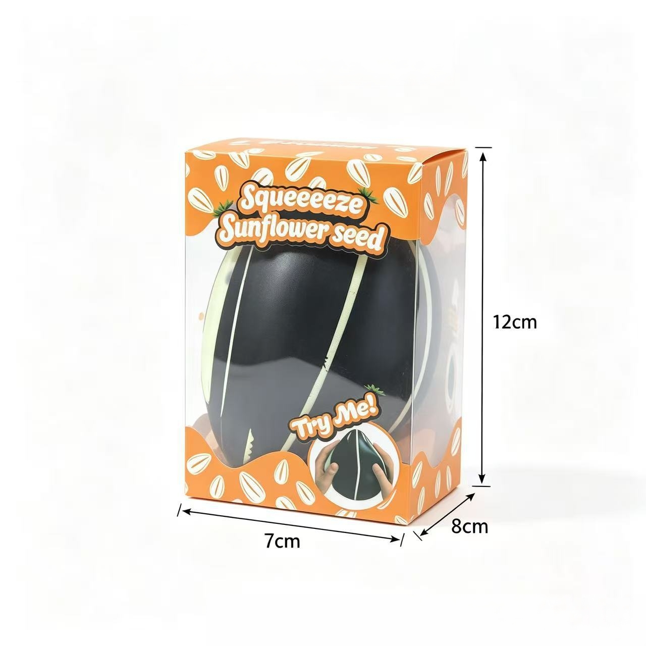 Grand jouet squishy de simulation de graines de tournesol