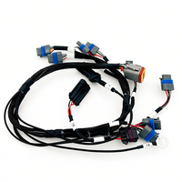 Kabel Harness Kendaraan Energi Baru Yihetai yang Dapat Disesuaikan, Kabel Sambungan Elektronik Terminal 15P ke 3/4/5P