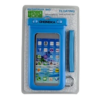 Funda impermeable de PVC para teléfono móvil, bolsa impermeable para accesorios de buceo