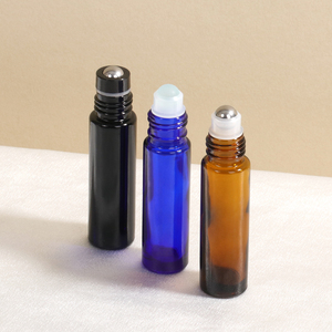 5ml 6ml 8ml 10ml tùy chỉnh rỗng vòng lăn bóng mini rõ ràng hổ phách màu xanh đen nhỏ nước hoa tinh dầu thủy tinh cuộn trên chai - Product Image 5