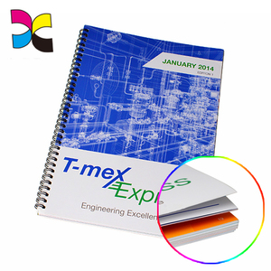Impression de livres personnalisés <span class=keywords><strong>avec</strong></span> reliure spirale, papier offset durable et pages couleur personnalisées - Product Image 4