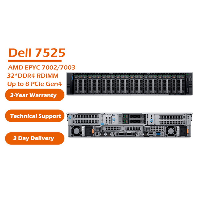 Wholesale Cheap Intel Xeon Processors for DELL R750/760/760xd2/7525/7615/7625 2U Computer Rack Servers with Good Price in Stock