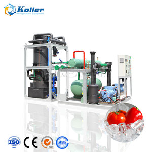 Machine à glace en tube Koller 10 tonnes/jour avec certification CE à vendre en Colombie Amérique du Sud - Product Image 2