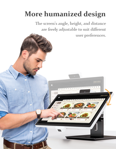 โต๊ะ21นิ้วสำหรับ<span class=keywords><strong>เช็ค</strong></span>อินแท็บเล็ตพร้อมเครื่องสแกนหนังสือเดินทางรวม<span class=keywords><strong>ก</strong></span>ารจองโรงแรมและ<span class=keywords><strong>ก</strong></span>ารจ่ายคีย์<span class=keywords><strong>ก</strong></span>าร์ด - Product Image 6