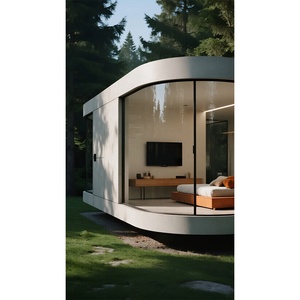 <span class=keywords><strong>Casa</strong></span> Prefabbricata Professionale Personalizzata Stile Apple, Nuovo Design Mini <span class=keywords><strong>Casa</strong></span> per Zone Boschive - Product Image 3