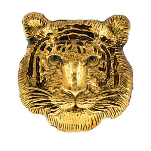 Broche de Tigre con diamantes de imitación de aleación dominante <span class=keywords><strong>Vintage</strong></span>, accesorios de ropa para hombres - Product Image 6