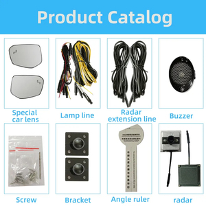 Cho Honda xinling Pai Dead Zone thay đổi làn đường hỗ trợ cảm biến hỗ trợ xe đảo ngược đặc BSD ống kính mục đích áp dụng - Product Image 5