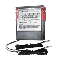 Régulateur de température doubles numériques, Thermostat à deux sorties de relais, 12V, 24V et 3008 V, STC 220