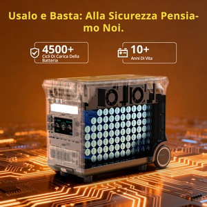 Générateur solaire LiFePO4 Solarplay en gros 3840Wh avec 10 % de TVA pour l'Italie, pour l'autoconsommation et le soulagement des factures d'électricité domestique - Product Image 3