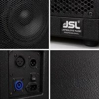 JSL 12 İnç Aktif Bas Kabini, K1 Line Array Sistemi için Tasarlandı, 400W Güçlü Subwoofer, Çoklu Koruma Sınıfı D Amplifikatörlü