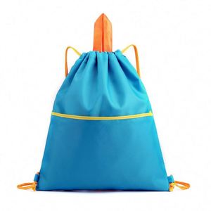 Wholesale Custom Logo High Quality Portable Waterproof Sport <b>Backpack</b> <b>Drawstring</b> Gym Tote Bag - Product Image 5