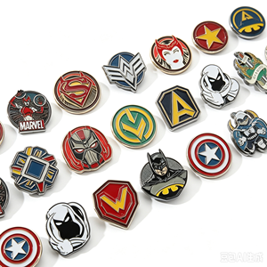 Nuevos Broches de Boda Inspirados en Marvel, de Películas y Series Europeas y Americanas, con Personajes de Dibujos Animados como Moon Knight y Scarlet Witch - Product Image 5