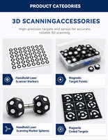 Esfera Magnética para Escáner Láser 3D Portátil, Bola Marcadora de Alta Precisión para Modelado y Escaneo 3D