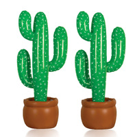 Joyee Populaire Cactus Gonflable en PVC, Modèle de Décoration pour Fête d'Été, Plante Décorative Gonflable
