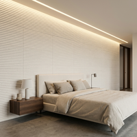 Panneaux muraux 3D en pierre souple MCM, grandes dalles, pierre artificielle, revêtement mural en pierre souple, pour hôtels, cuisines, extérieurs - Vente chaude
