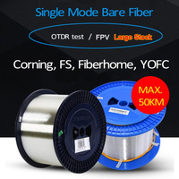 Bobinas de Fibra Óptica Monomodo G657a2 de 0.23mm, 0.25mm, 0.27mm, Transparentes e Invisibles para Drones FPV