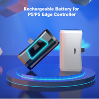 Batterie externe pour manette PS5, charge rapide, indicateur LED, solution de charge portable pour des séances de jeu prolongées