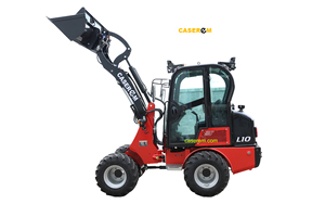 Casser Eml10 Hot Selling Kwaliteit Multifunctionele Kleine <span class=keywords><strong>Skid</strong></span> Stuur Front-End Emmer Gelede Lader Mini Wiellader Machines - Product Image 3