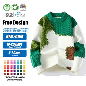 Custom LOGO <strong>Men</strong> Sweater <strong>Pullover</strong> Cable Streetwear Long Sleeve Knitwear Casual Designer Knitted Winter Sweater <strong>for</strong> <strong>Men</strong> - Product Image 1