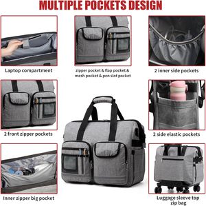 Sac de sport en polyester résistant à l'eau pour les premiers intervenants, les traumatologues, les pompiers, les médecins, les sacs médicaux, les soins à domicile, les secours - Product Image 4