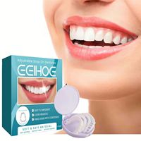 EELHOE Nouvelle offre spéciale Prothèses dentaires Dents cosmétiques Dents artificielles réutilisables Sourire temporaire Supérieur et sous les fausses dents