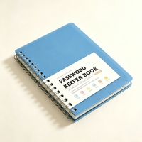 Carnet A5 personnalisé de haute qualité en PP rigide, imprimé sur mesure, étanche, pour enfants, fournitures scolaires, cadeau en gros