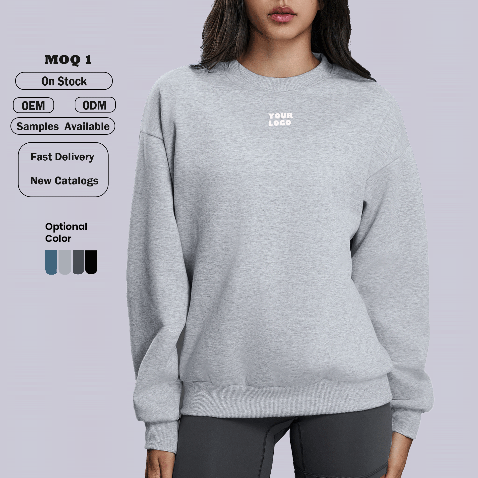 Sports Fitness Women's Winter Casual Loose Top Velvet Sweater Crew Neck Long Warm Sleeve Yoga Sweatshirts Top
