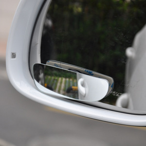 Car Blind Spot <b>Mirror</b> Square Wide Angle Adjustable Auxiliary Rearview <b>Mirror</b> for Retrofit Upgrade White - Product Image 4