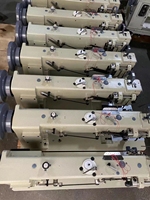 Nouveau jordon 30-2B tapis surjeteuse machine à coudre aiguille unique pour matériel lourd avec support de table moteur ensemble complet vente chaude