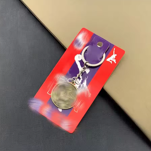 Moschettone Portachiavi in Lega di Zinco Durevole all'Ingrosso, Stampa in Bronzo delle Squadre di Basket USA, Leggero e Sportivo - Product Image 2