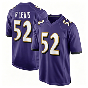 Maillot de football américain à manches courtes personnalisé avec le nom et le numéro du joueur, respirant et à séchage rapide, très vendu - Product Image 2