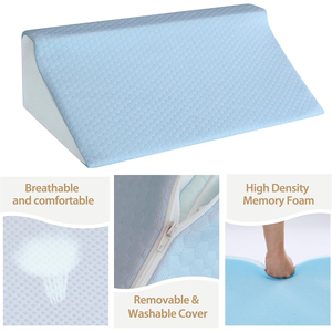 Coussin de lit compensé en mousse à mémoire de forme pour dormeurs latéraux, positionneur dorsal pour prévenir les escarres, après une intervention chirurgicale - Product Image 2