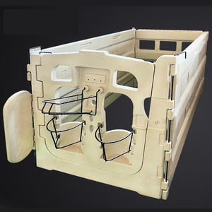 Enclos en plastique pour veaux d'intérieur, clôture <span class=keywords><strong>sans</strong></span> <span class=keywords><strong>toit</strong></span> pour l'élevage des veaux, équipement d'habitation pour animaux, cage pour veaux d'intérieur - Product Image 2