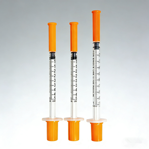 Disposable <strong>Insulin</strong> <strong>Syringe</strong> <strong>Syringes</strong> 31g <strong>100</strong> <strong>Unit</strong> 8mm 29 Gauge Diabetic <strong>Syringe</strong> 1cc <strong>Insulin</strong> Needles 31mm case Animal Use - Product Image 3