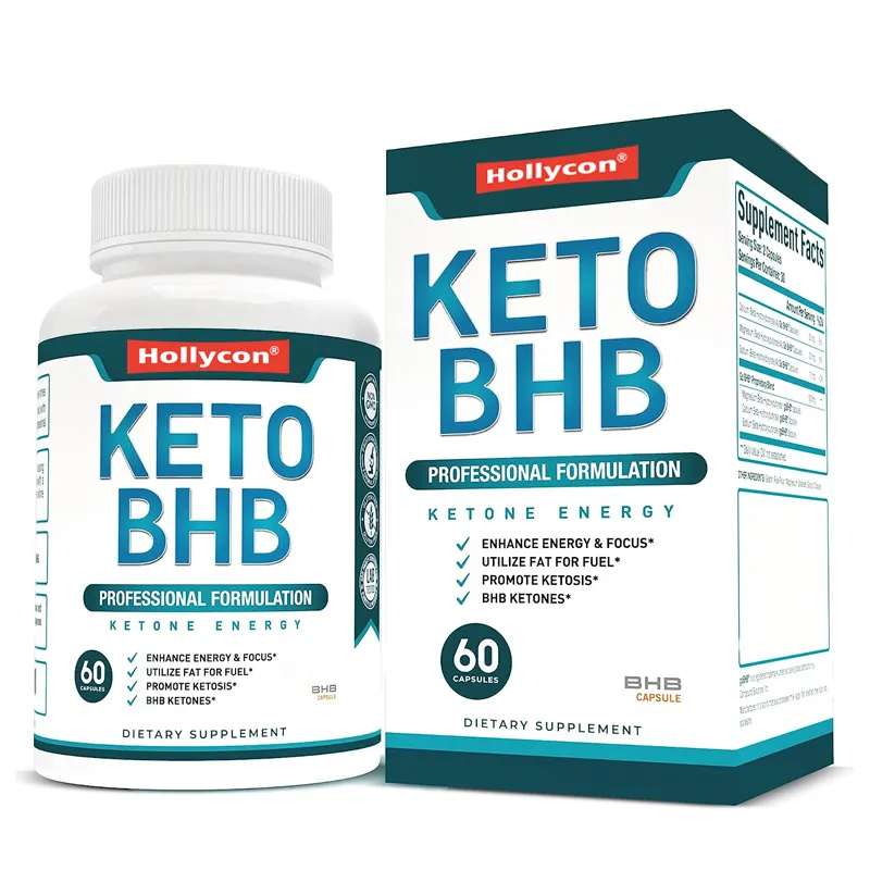 OEM toptan KETO Booster gelişmiş kilo kaybı takviyesi diyet hapları KETO kapsüller kadınlar için göbek yağ yakıcı