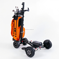 ESWING ES1388 Pro, chariot de golf électrique 2-en-1, scooter 1600W 48V pliable avec batterie au lithium amovible